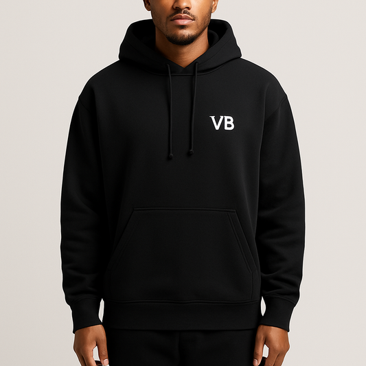 Hoodie VB Essentials Nero – Vento Urbano